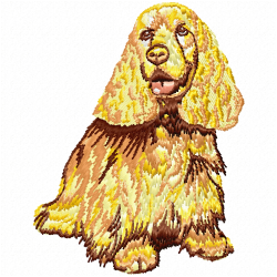Dogs Embroidery Design 7 Dogs Embroidery Design 7